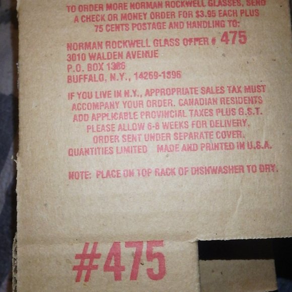 The Gift by Norman Rockwell Saturday Evening Post Jan 25 1936  Glass #475 - Picture 4 of 4